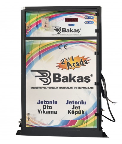 JETONLU 200 BAR YIKAMA VE KÖPÜK MAKİNASI